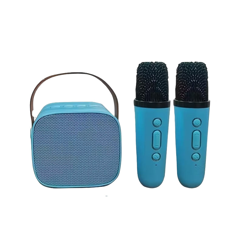 Mini Portable Karaoke Speaker with Microphones